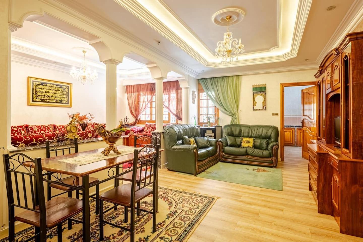 Rabat-Sale Big Apartment With Parking Near Airport Exterior foto